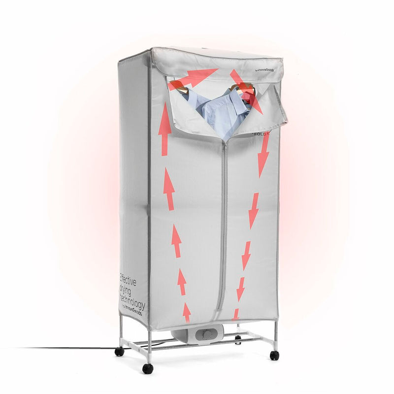 Bærbar elektrisk tørretumbler med 2 højder InnovaGoods (Refurbished A)