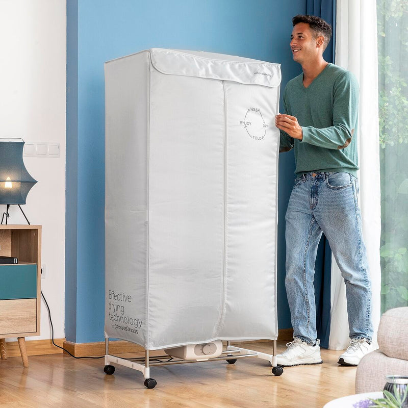 Bærbar elektrisk tørretumbler med 2 højder InnovaGoods (Refurbished B)