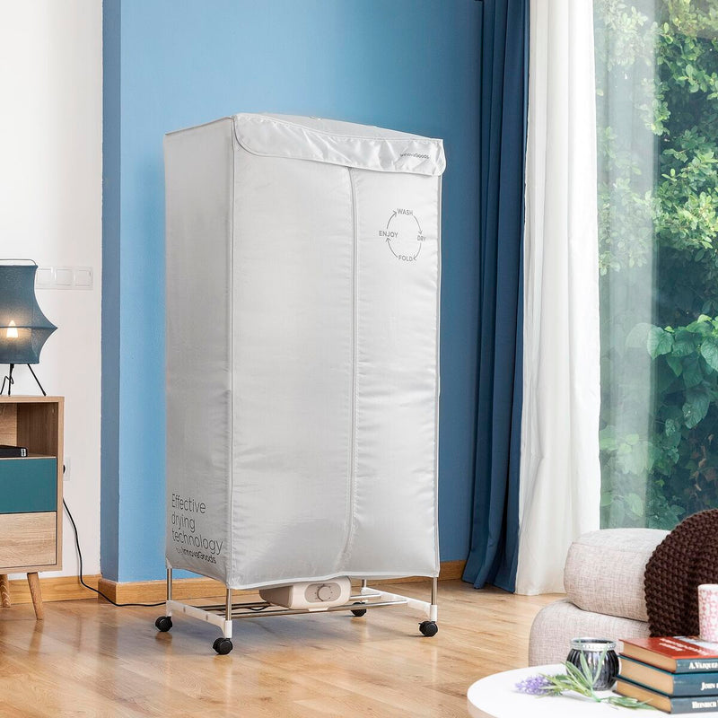 Bærbar elektrisk tørretumbler med 2 højder InnovaGoods (Refurbished B)