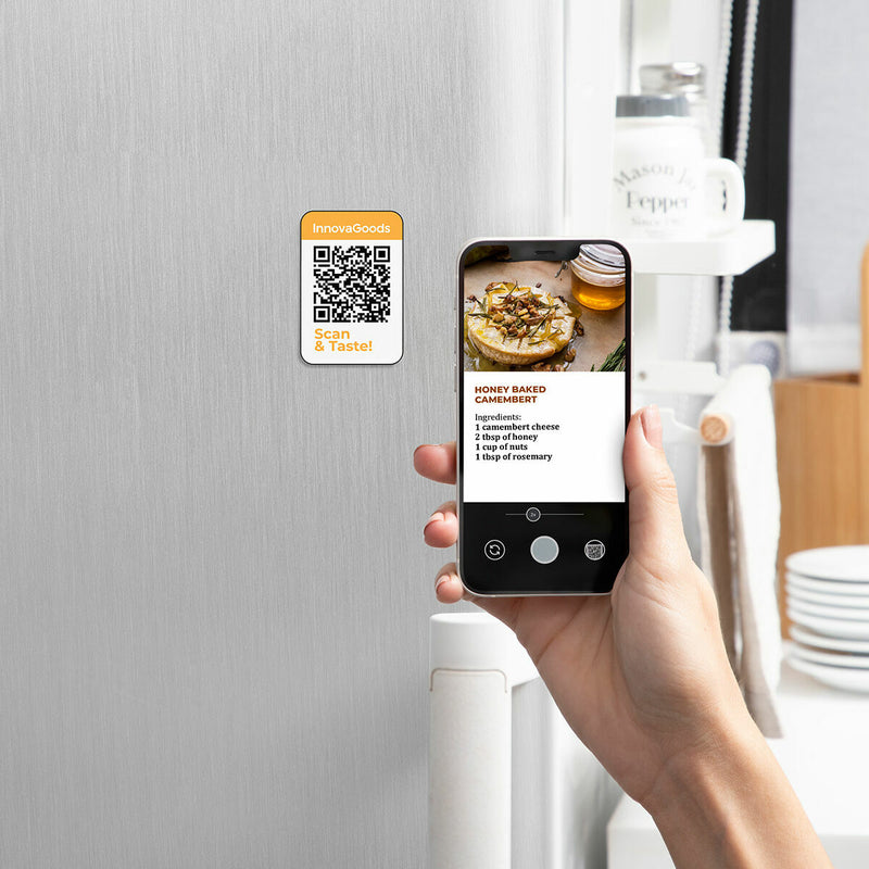 Varmluftsfrituregryde med grill, tilbehør og opskriftsbog InnovaGoods Fryinn 12-in-1 6000 Sort Stål 3400 W 6 L