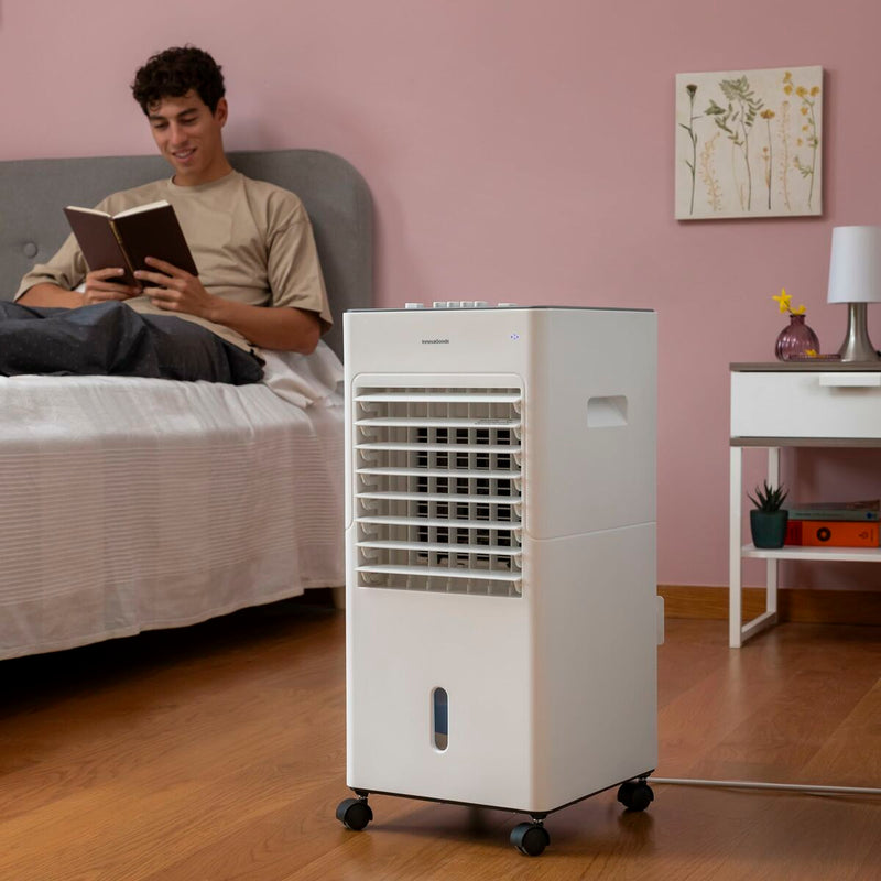 Bærbar multifunktionel fordampningskøler InnovaGoods   5 L Hvid 65 W (Refurbished B)