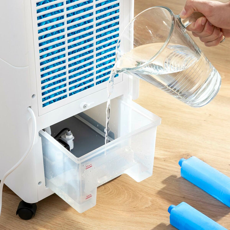 Bærbar multifunktionel fordampningskøler InnovaGoods   5 L Hvid 65 W (Refurbished B)