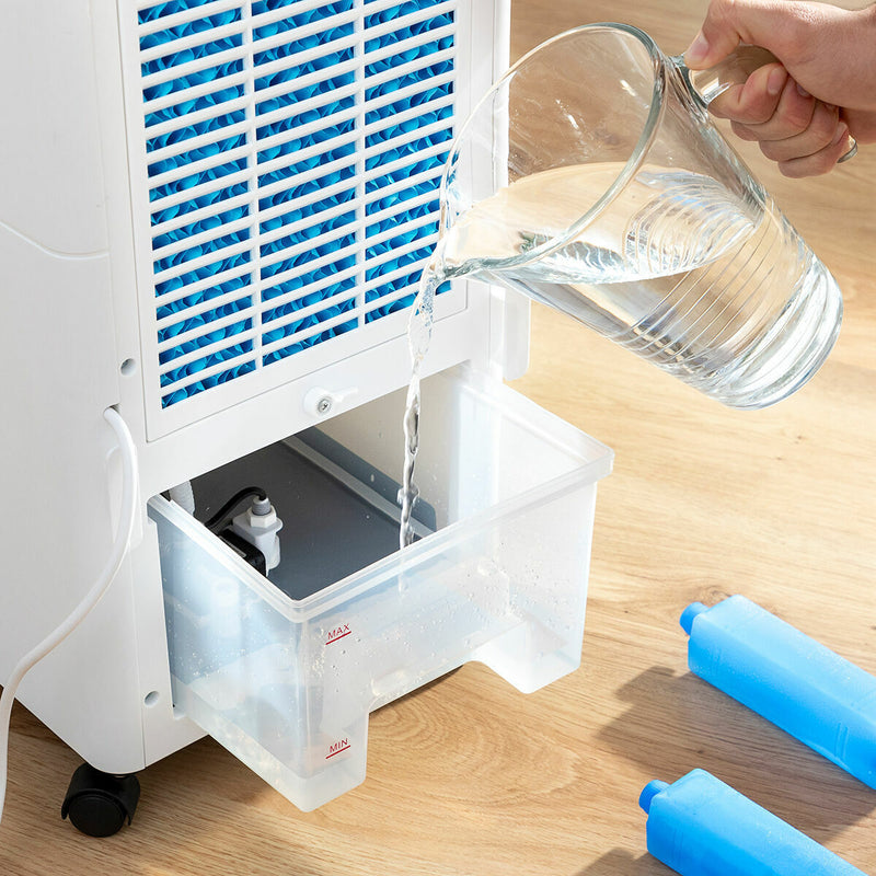 Bærbar multifunktionel fordampningskøler InnovaGoods   5 L Hvid 65 W (Refurbished B)