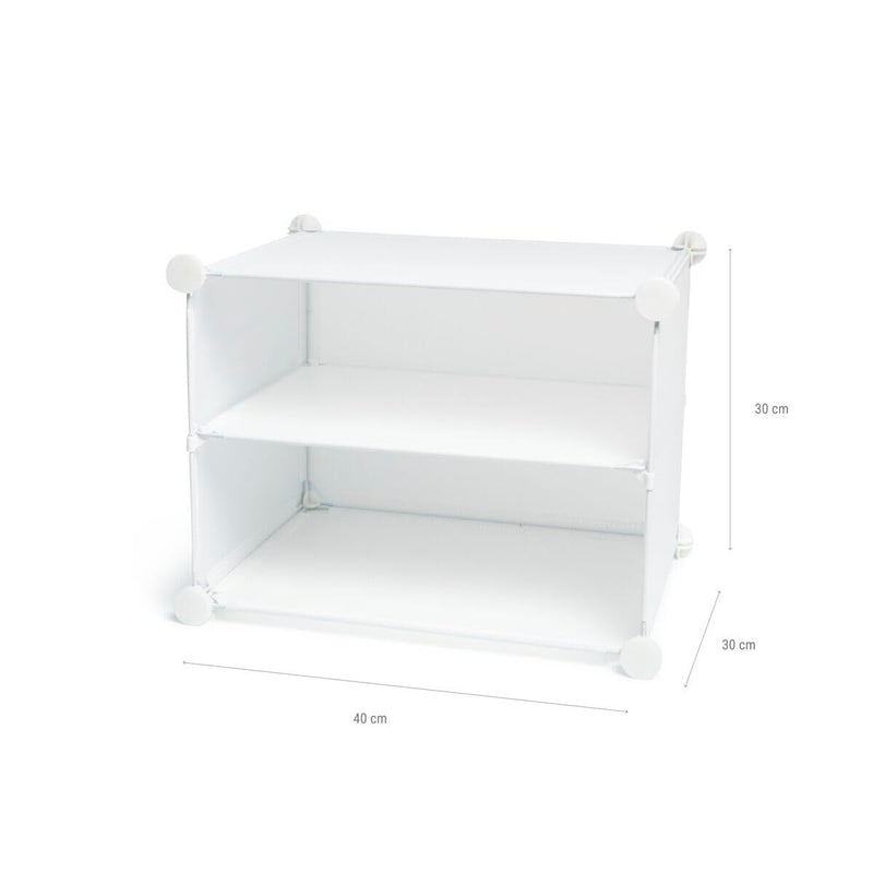 Skostativ InnovaGoods Hvid Metal Plastik (Refurbished A)