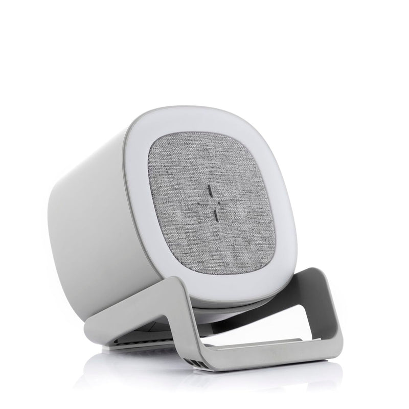 Trådløs oplader med højttaler og LED InnovaGoods 4 IN 1 SPEAKER 10 W (Refurbished B)