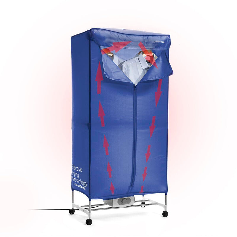 Bærbar elektrisk tørretumbler med 2 højder InnovaGoods 1200 W (Refurbished A)