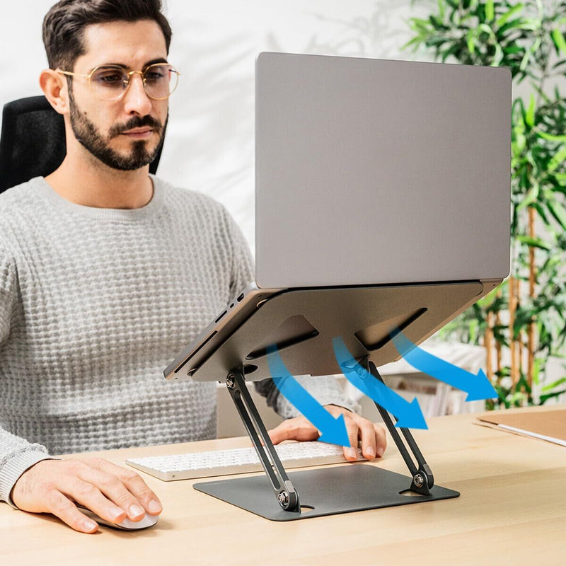 Fleksibel og justerbar støtte til bærbar computer InnovaGoods (Refurbished B)