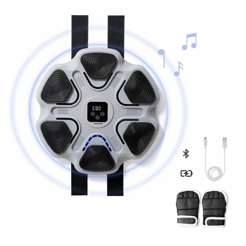 Genopladelig boksemaskine med musik InnovaGoods (Refurbished A)