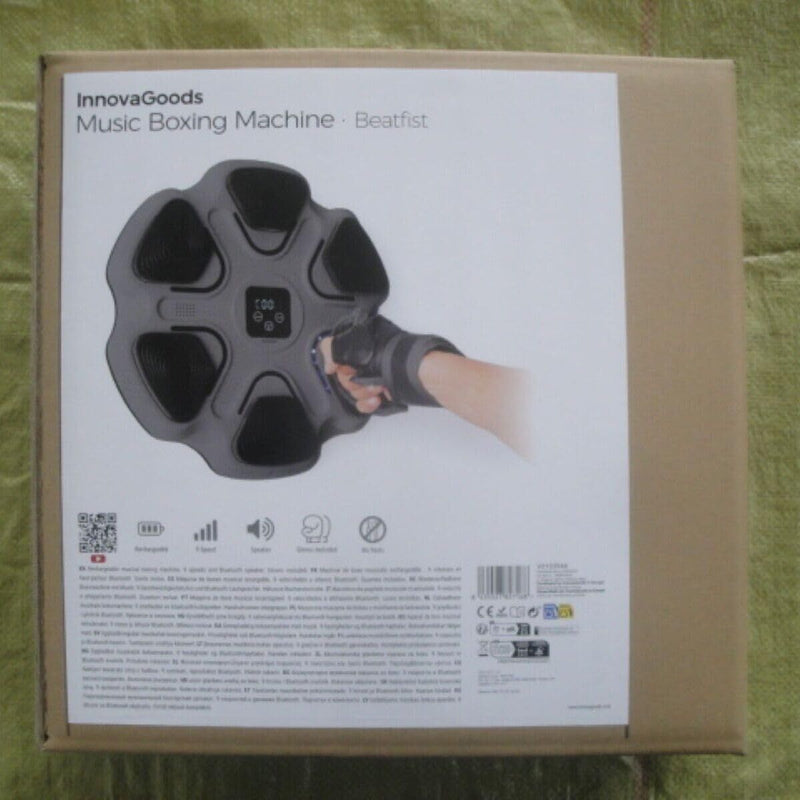 Genopladelig boksemaskine med musik InnovaGoods (Refurbished B)