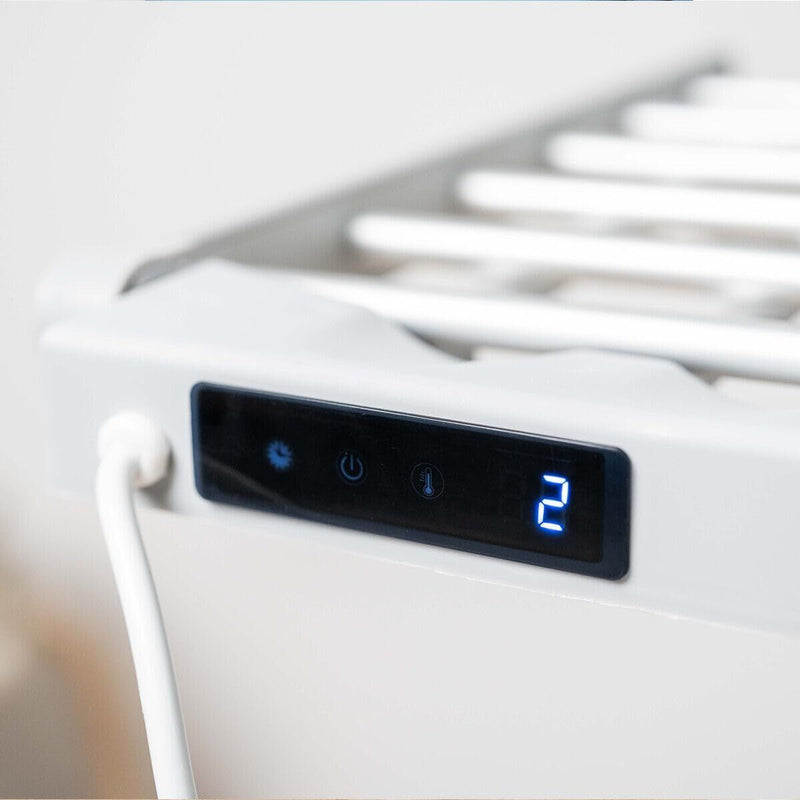 Sammenklappelig elektrisk tørrestativ med vinger, touchskærm, timer og temperaturkontrol InnovaGoods 230 W 20 Stænger9 (Refurbis (Refurbished B)