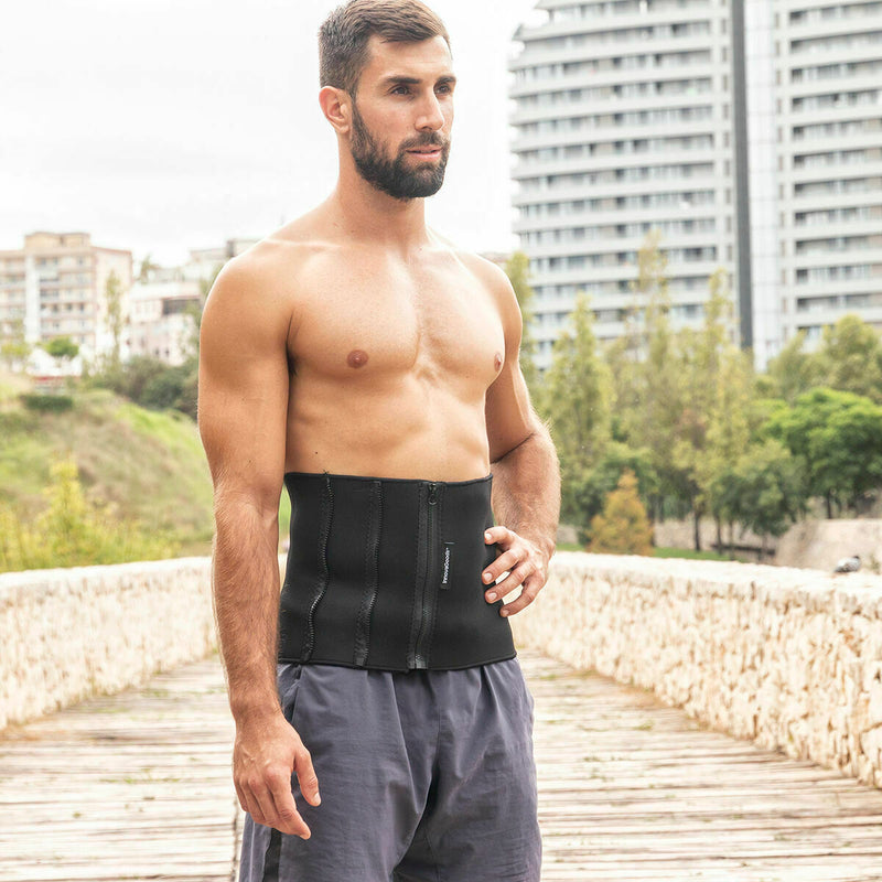 Pack Adskillelig Fitness Hula Hop Bedækket med Skum og Sport Afslankgordel met Sauna Effect InnovaGoods