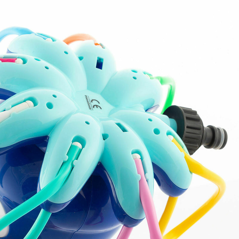 Pack Gigantiske oppustelige bumper ball og Legetøjs vandsprinkler InnovaGoods