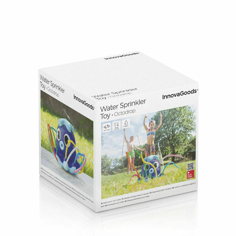 Pack Gigantiske oppustelige bumper ball og Legetøjs vandsprinkler InnovaGoods