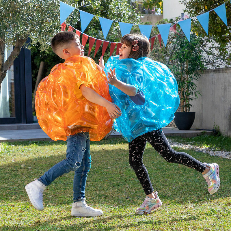 Pack Gigantiske oppustelige bumper ball og Legetøjs vandsprinkler InnovaGoods