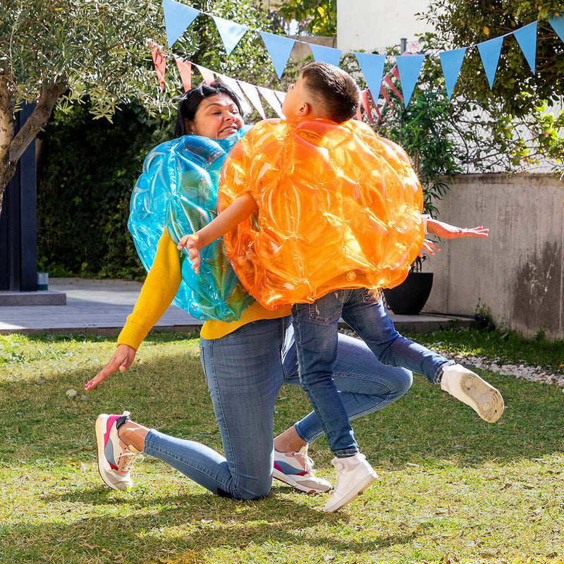 Pack Gigantiske oppustelige bumper ball og Legetøjs vandsprinkler InnovaGoods