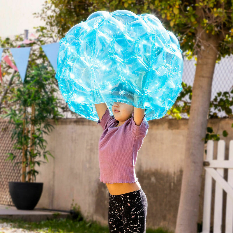 Pack Gigantiske oppustelige bumper ball og Legetøjs vandsprinkler InnovaGoods