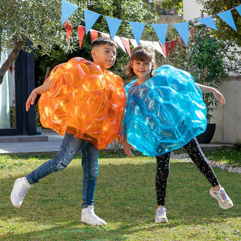 Pack Gigantiske oppustelige bumper ball og Legetøjs vandsprinkler InnovaGoods
