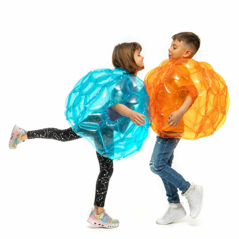 Pack Gigantiske oppustelige bumper ball og Legetøjs vandsprinkler InnovaGoods