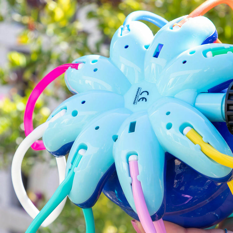 Pack Gigantiske oppustelige bumper ball og Legetøjs vandsprinkler InnovaGoods