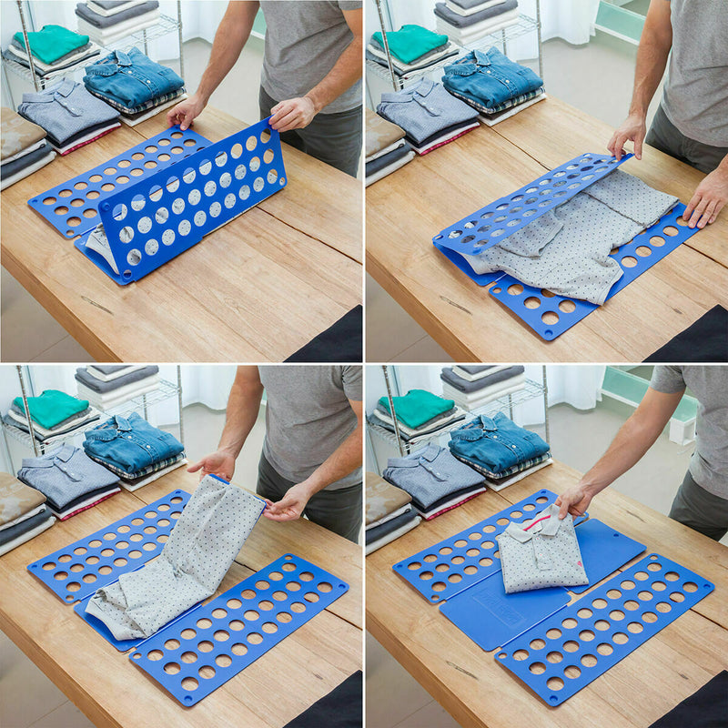 Pack Foldbart lodret tørrestativ med hjul og Tøjfolder InnovaGoods