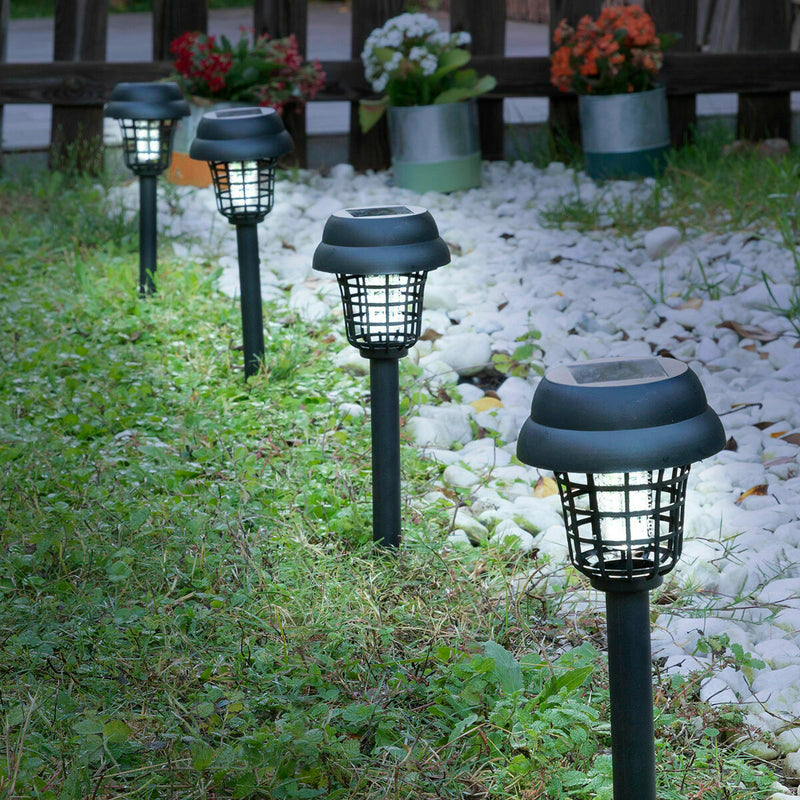 Myg-drab Solar Have Lampe InnovaGoods 4 enheder