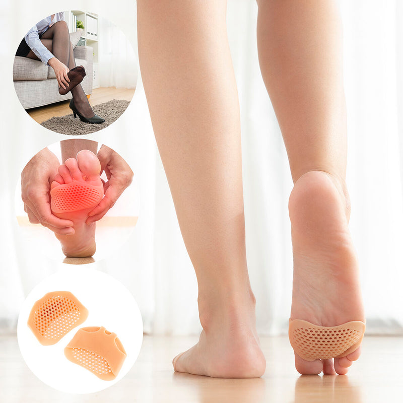 Pack Mellemfodspuder af gelé i silikone og Silikone Bunion Corrector Protector InnovaGoods