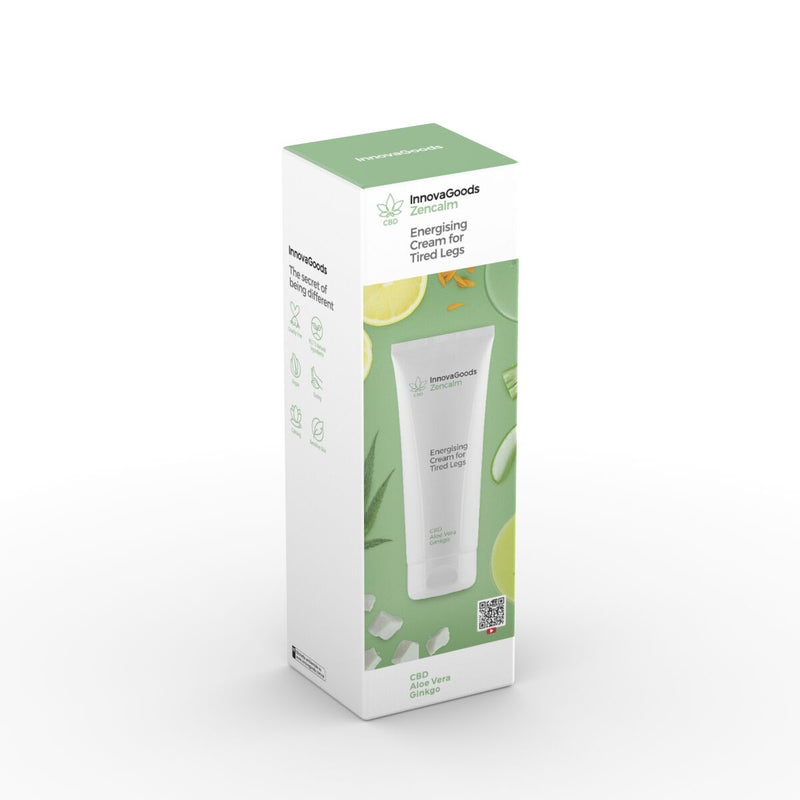 Pack Energigivende creme til trætte ben og Kompressionssokker InnovaGoods