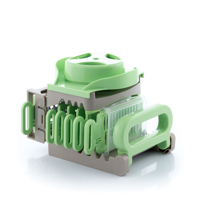 Pack Spiral Rivejern og 6-i-1 sammenfoldelig mandolin rivejern InnovaGoods