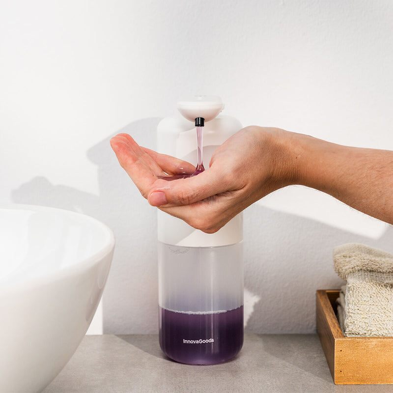 Tandpastadispenser med tandbørsteholder og automatisk sæbedispenser InnovaGoods