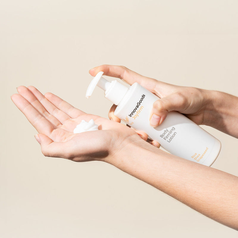 Anticellulite vibrationsmassagesæt med infrarødt lys 5-i-1 og opstrammende bodylotion InnovaGoods