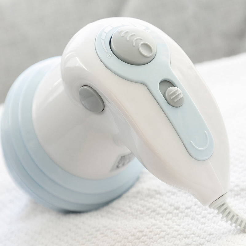 Anticellulite vibrationsmassagesæt med infrarødt lys 5-i-1 og opstrammende bodylotion InnovaGoods