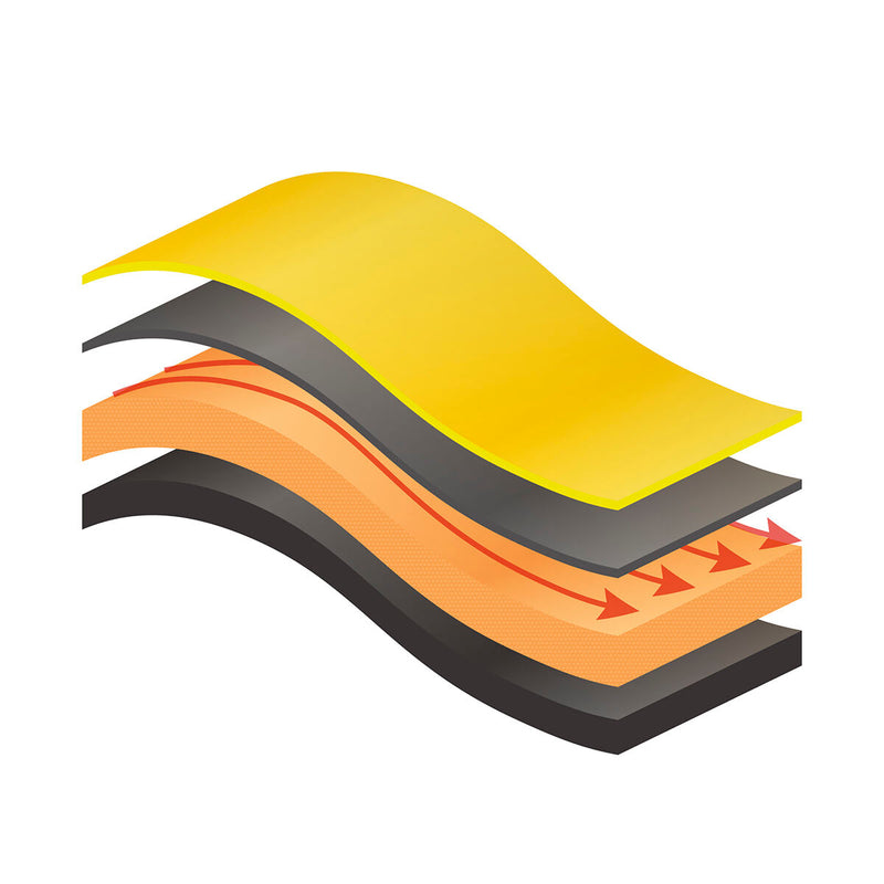 Bærbart træningssæt med øvelsesguide og saunavest til mænd L InnovaGoods
