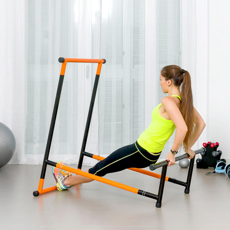 Sæt Pull-up Station Fitness med Træningsguide og Sports Sauna Vest Mand L InnovaGoods