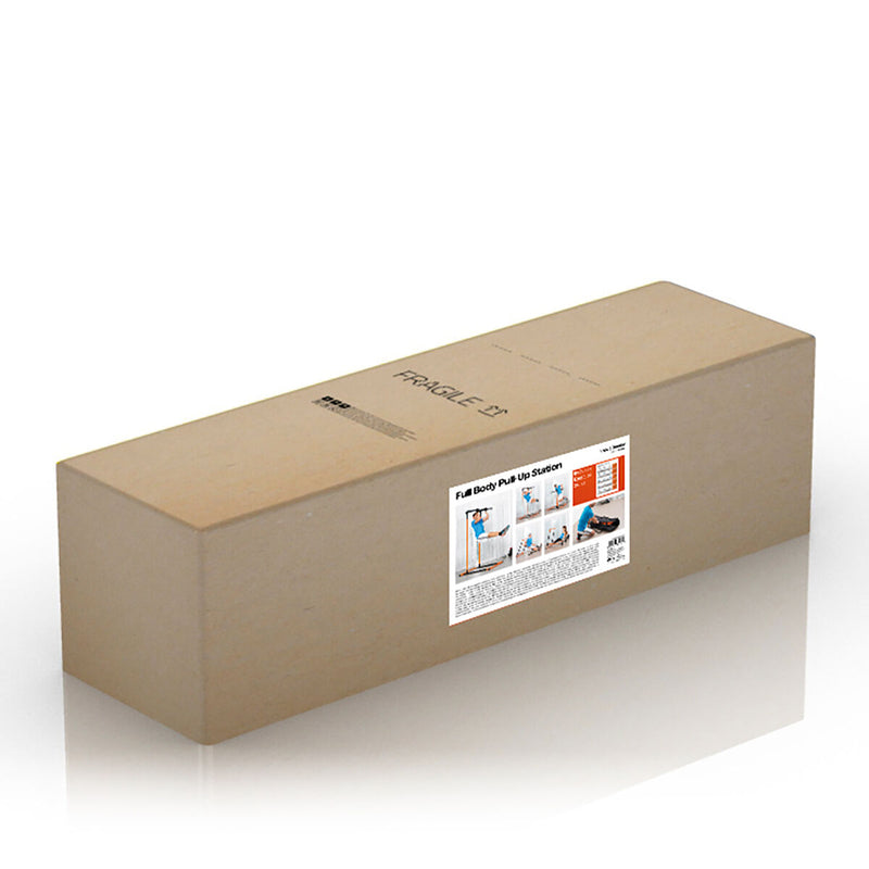 Pack pull up station fitness med øvelsesguide og sauna sportsvest mand XL InnovaGoods