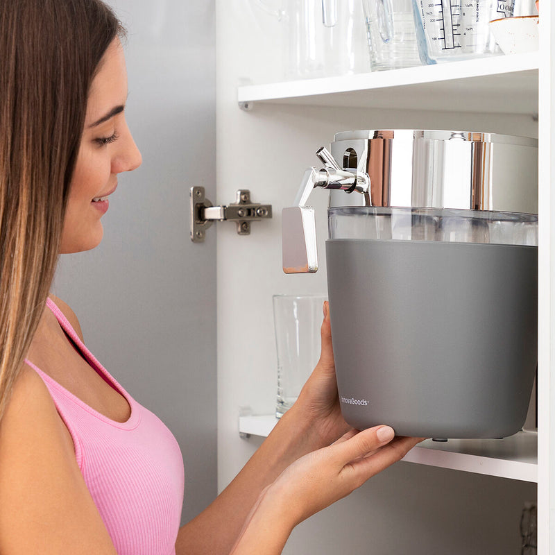 Pak med skåle til snacks 2 i 1 og kølig drikkedispenser InnovaGoods