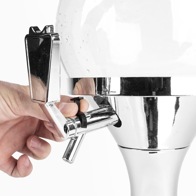 Pak Køledispenser til Øl InnovaGoods og 2 Sammenrullelige Solbriller Sunfold Spain Black