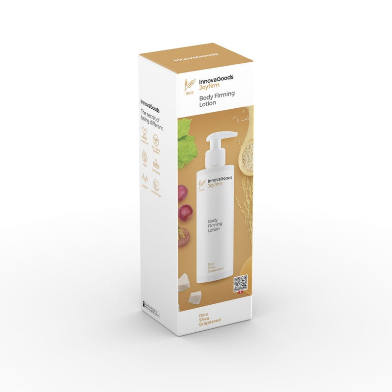 Pakke Elektromagnetisk Nakke- og Rygmassager og Rice Joyfirm 250 ml Firming Body Lotion InnovaGoods
