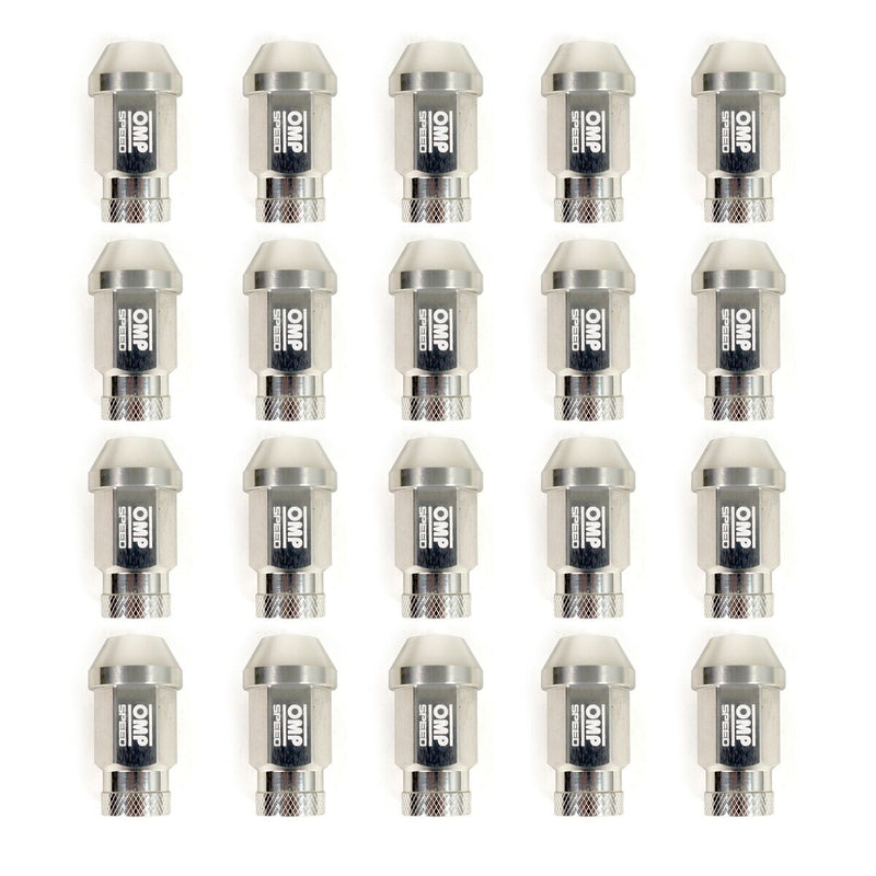 Set Møtrikker OMP OMPS09911202 40 mm M12 x 1,25 20 uds