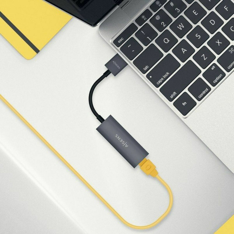 USB til ethernet-adapter Aisens A106-0708 Grå