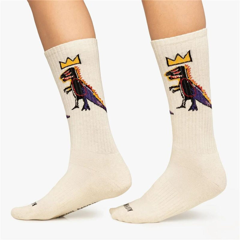Sokker Jimmy Lion Athletic Basquiat Pez Dis Brun