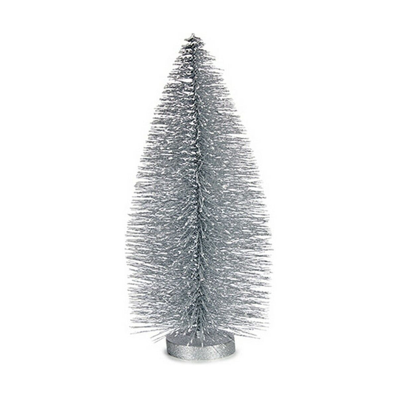 Juletræ Krist+ Sølvfarvet 13 x 32 x 13 cm