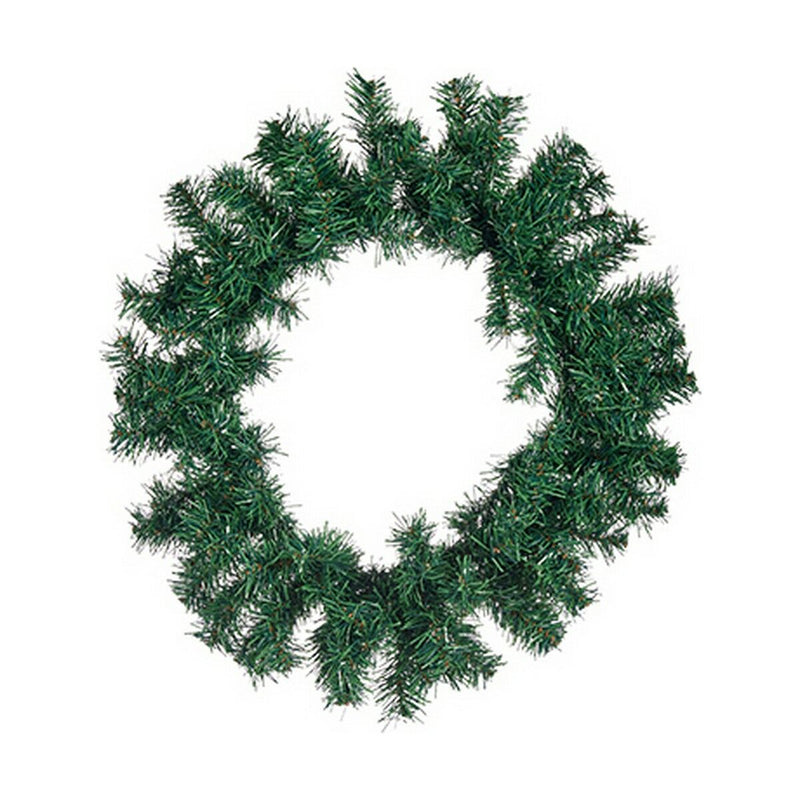 Adventskrans Krist+ Grøn Plastik 40 x 6 x 40 cm