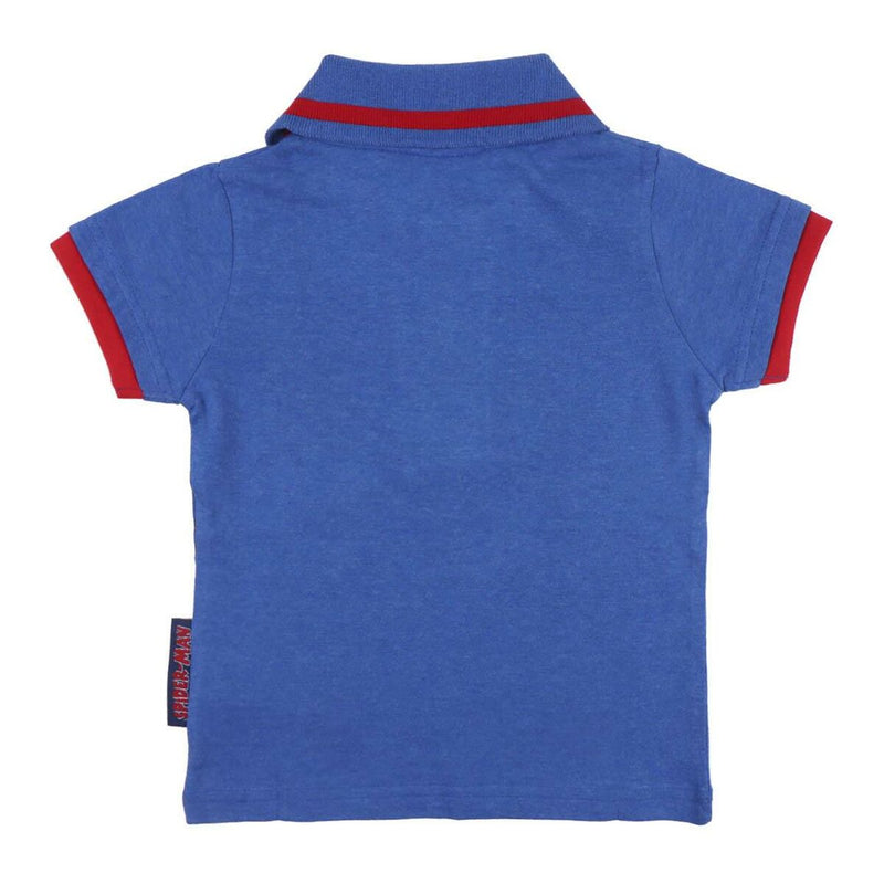 Børne Kortærmet T-shirt Spider-Man Blå
