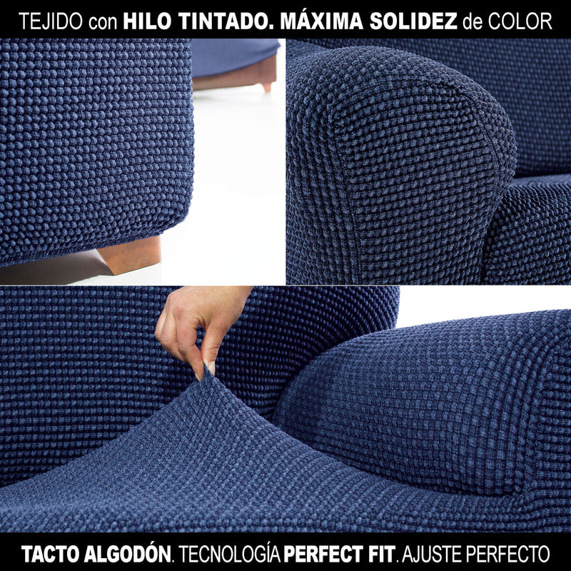 Sofa cover Sofaskins NIAGARA Marineblå (Refurbished A)
