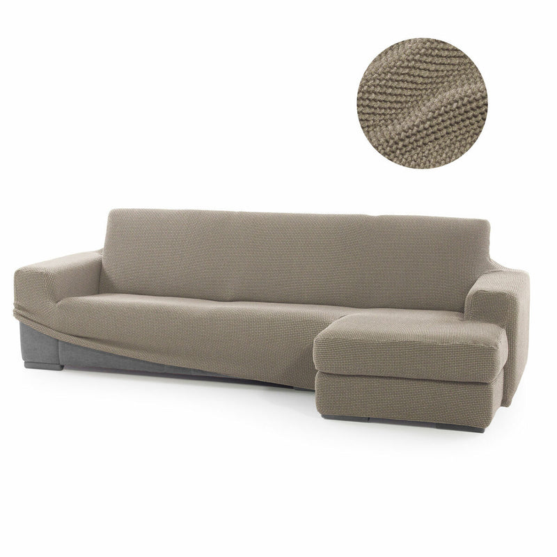 Betræk til  chaiselong med kort arm til højre Sofaskins NIAGARA Hør (Refurbished B)