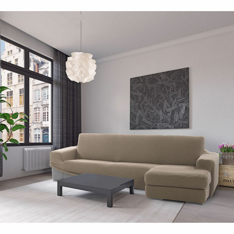 Betræk til  chaiselong med kort arm til højre Sofaskins NIAGARA Hør (Refurbished B)