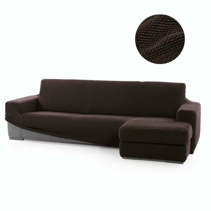 Betræk til  chaiselong med kort arm til højre Sofaskins NIAGARA Brun (Refurbished B)