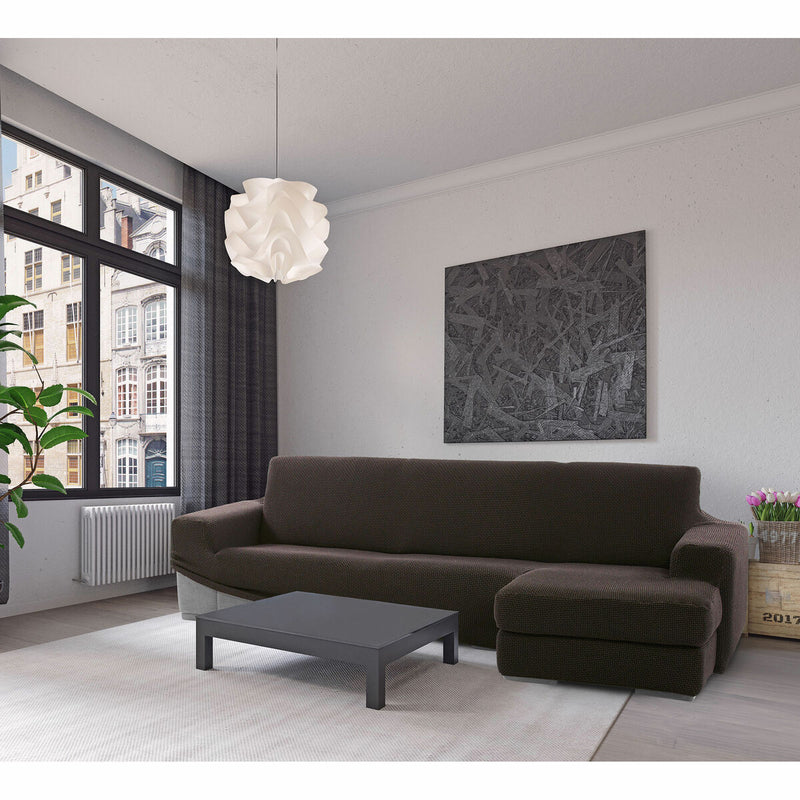 Betræk til  chaiselong med kort arm til højre Sofaskins NIAGARA Brun (Refurbished B)