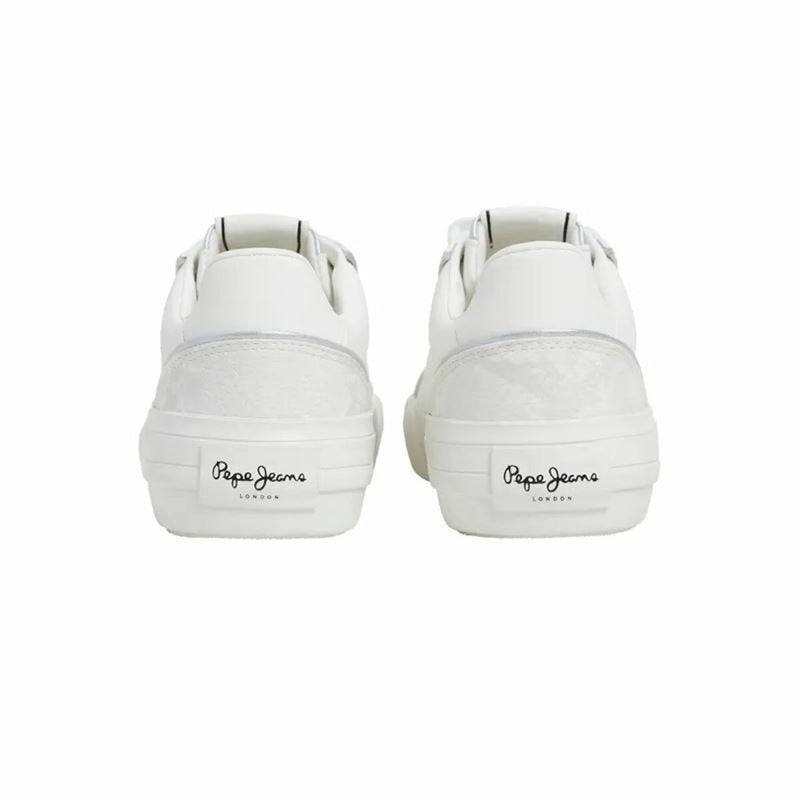 Kvinde Casual Sneakers Pepe Jeans Allen Twin Hvid
