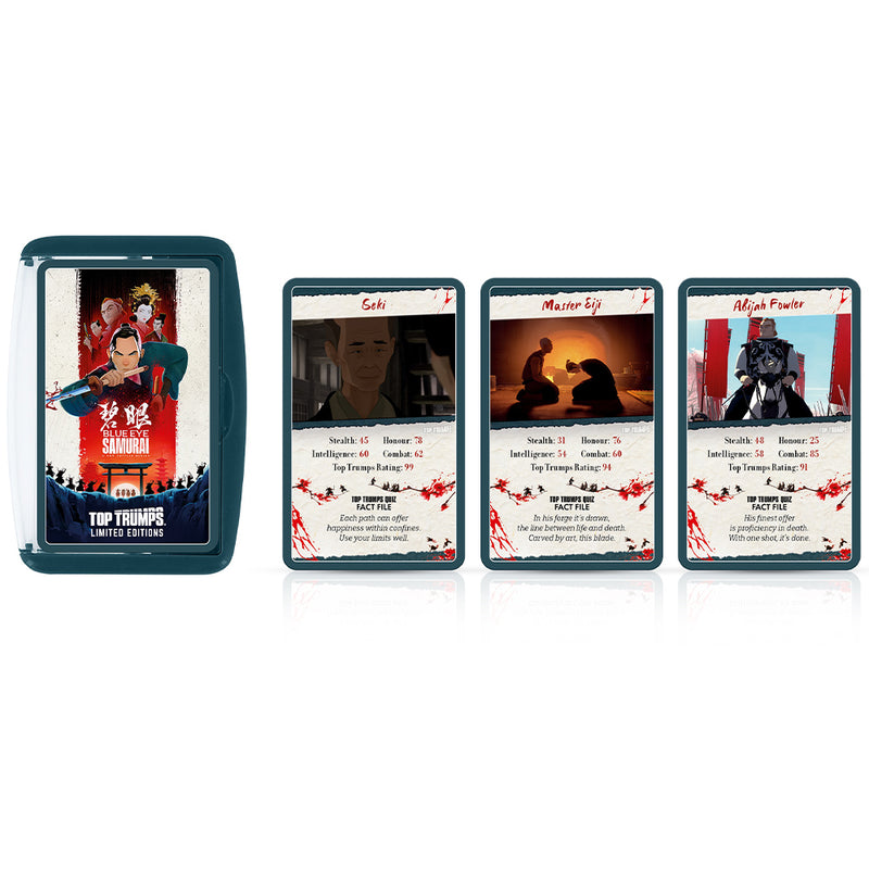 Winning Moves - Top Trumps - Limited Edition - Blue Eye Samurai (engelsk)